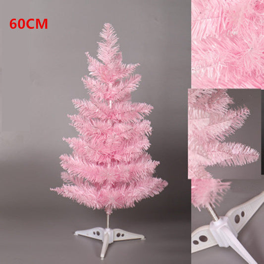 Pink Christmas Tree 60cm, Cherry Gradient Artificial Holiday Tree