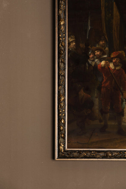 LA RONDE DE NUIT, CADRE VINTAGE BRONZE