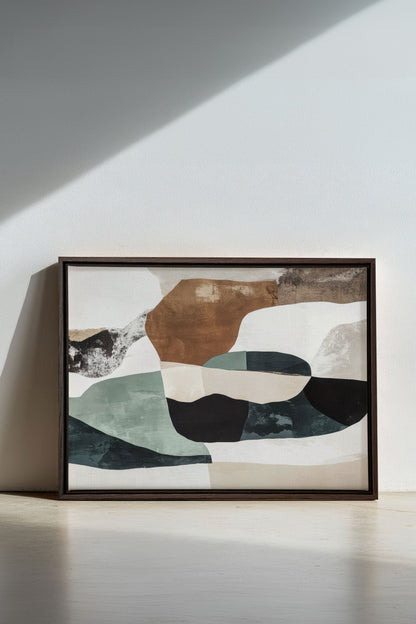 FRAGMENTS NATURELS, Oeuvre sur toile étirée