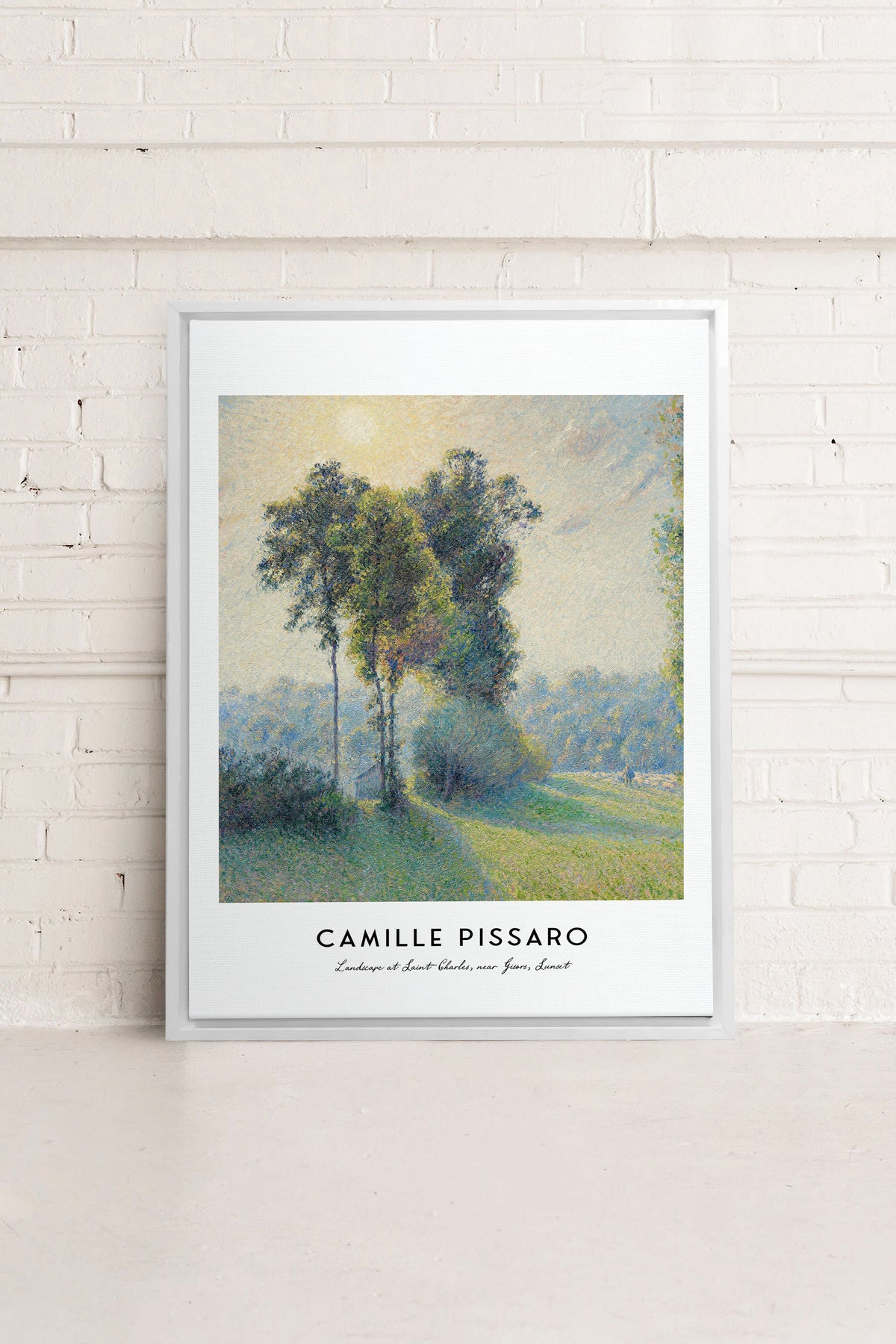 SAINT-CHARLES, Oeuvre sur toile étirée
