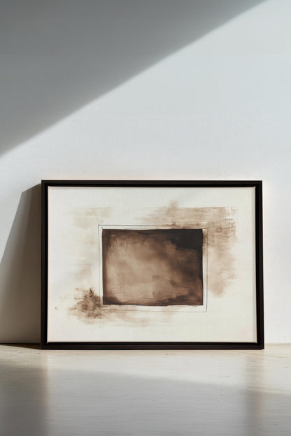 WINDOW TO THE PAST, Oeuvre sur toile étirée