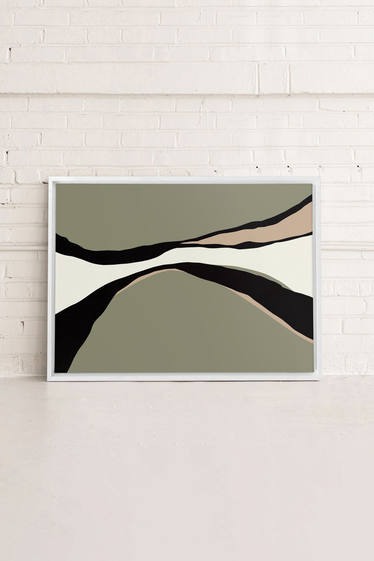 CAMO MODERNE, Oeuvre sur toile étirée