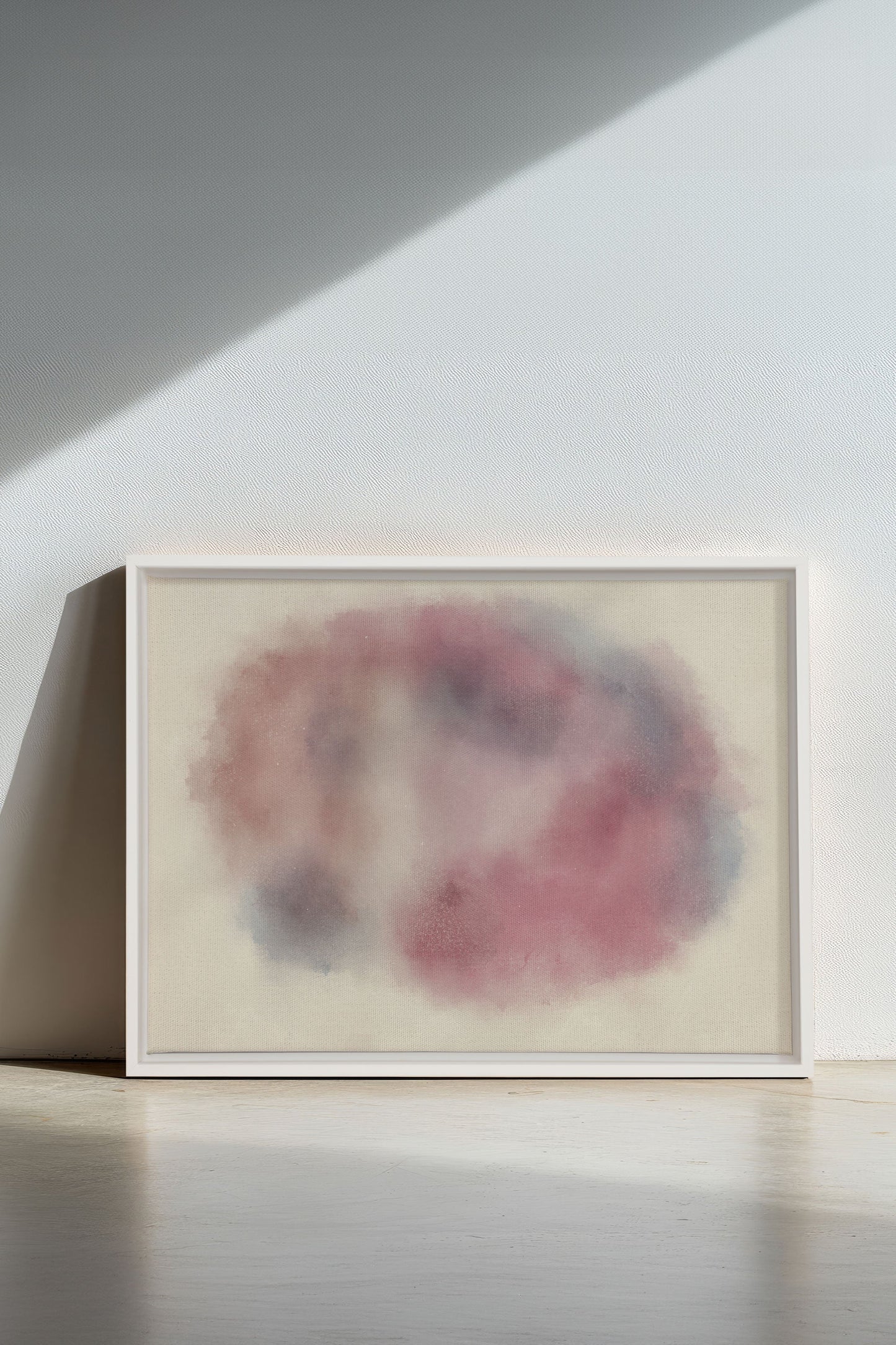 PASTEL CLOUD, Oeuvre sur toile étirée