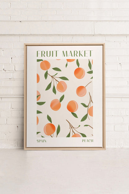 PEACH, Oeuvre sur toile étirée