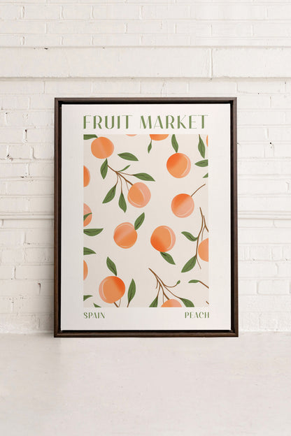 PEACH, Oeuvre sur toile étirée