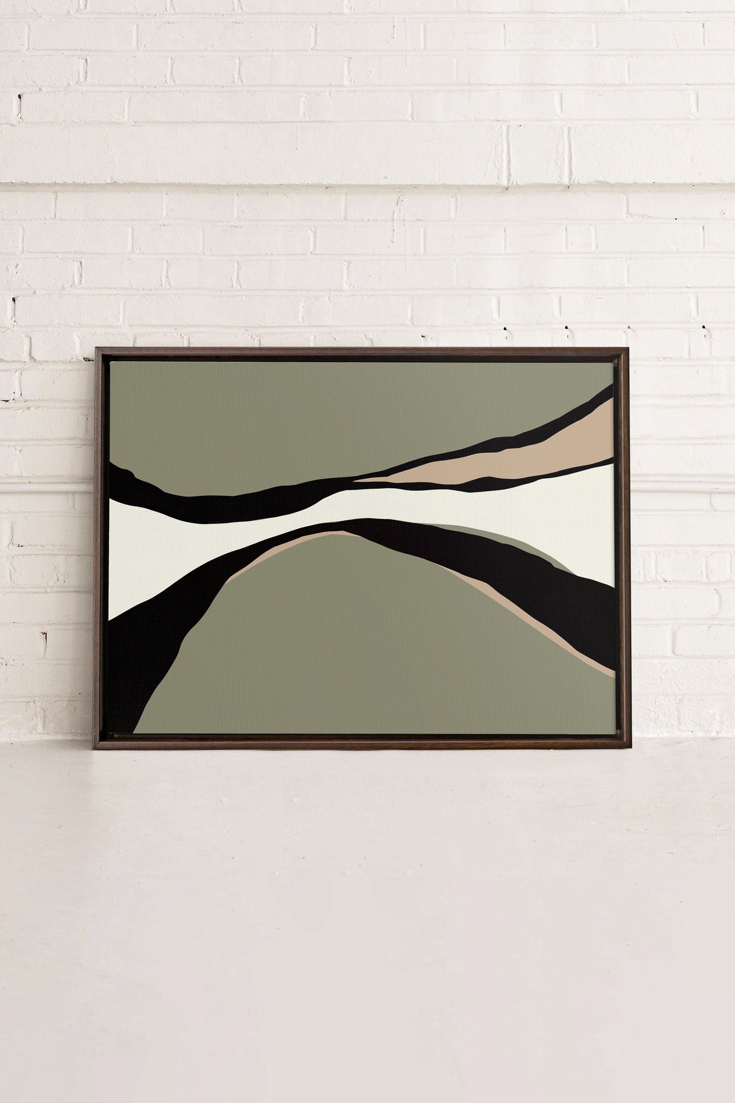 CAMO MODERNE, Oeuvre sur toile étirée