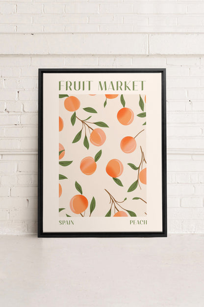 PEACH, Oeuvre sur toile étirée