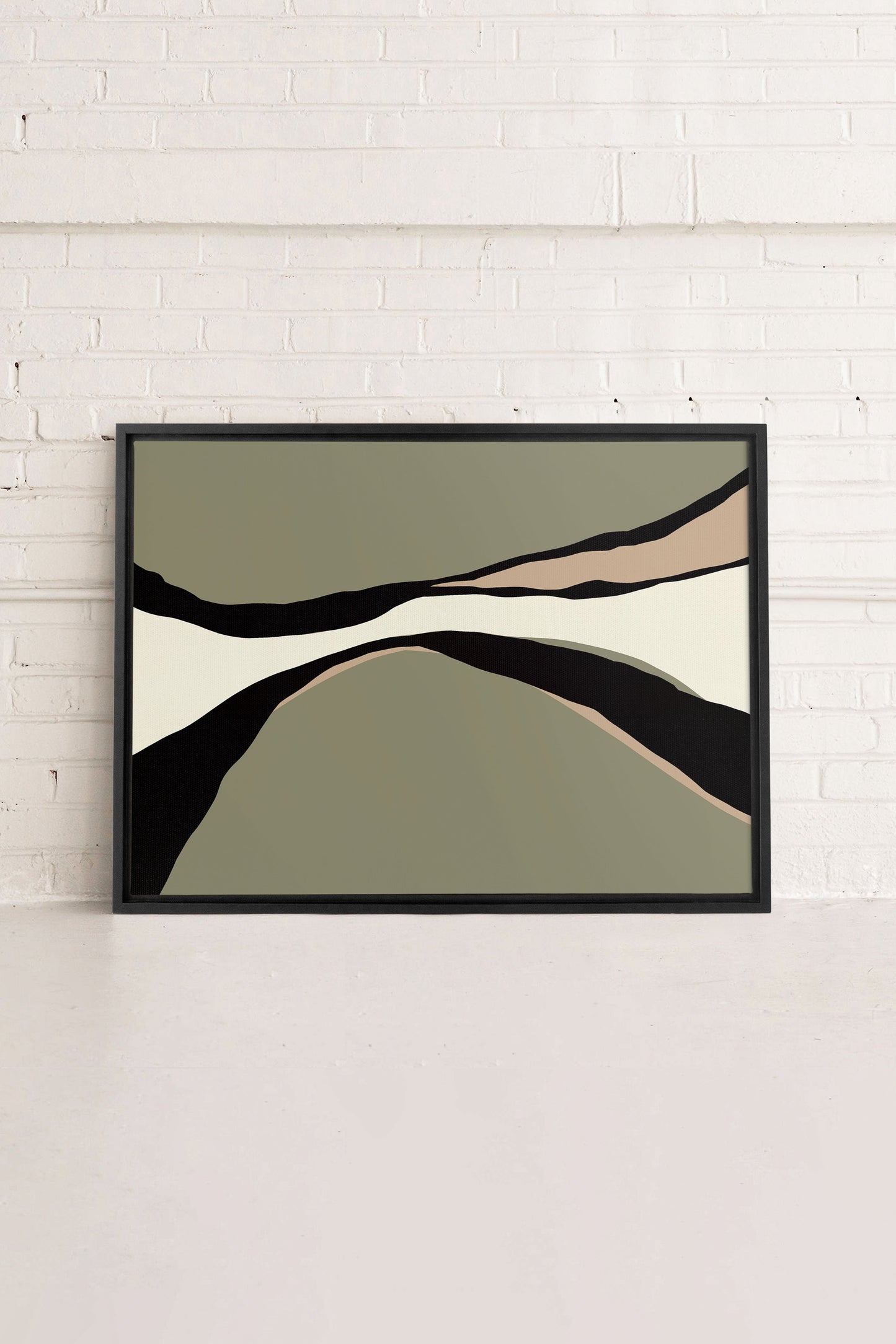 CAMO MODERNE, Oeuvre sur toile étirée