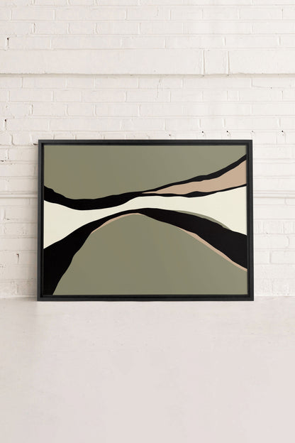 CAMO MODERNE, Oeuvre sur toile étirée