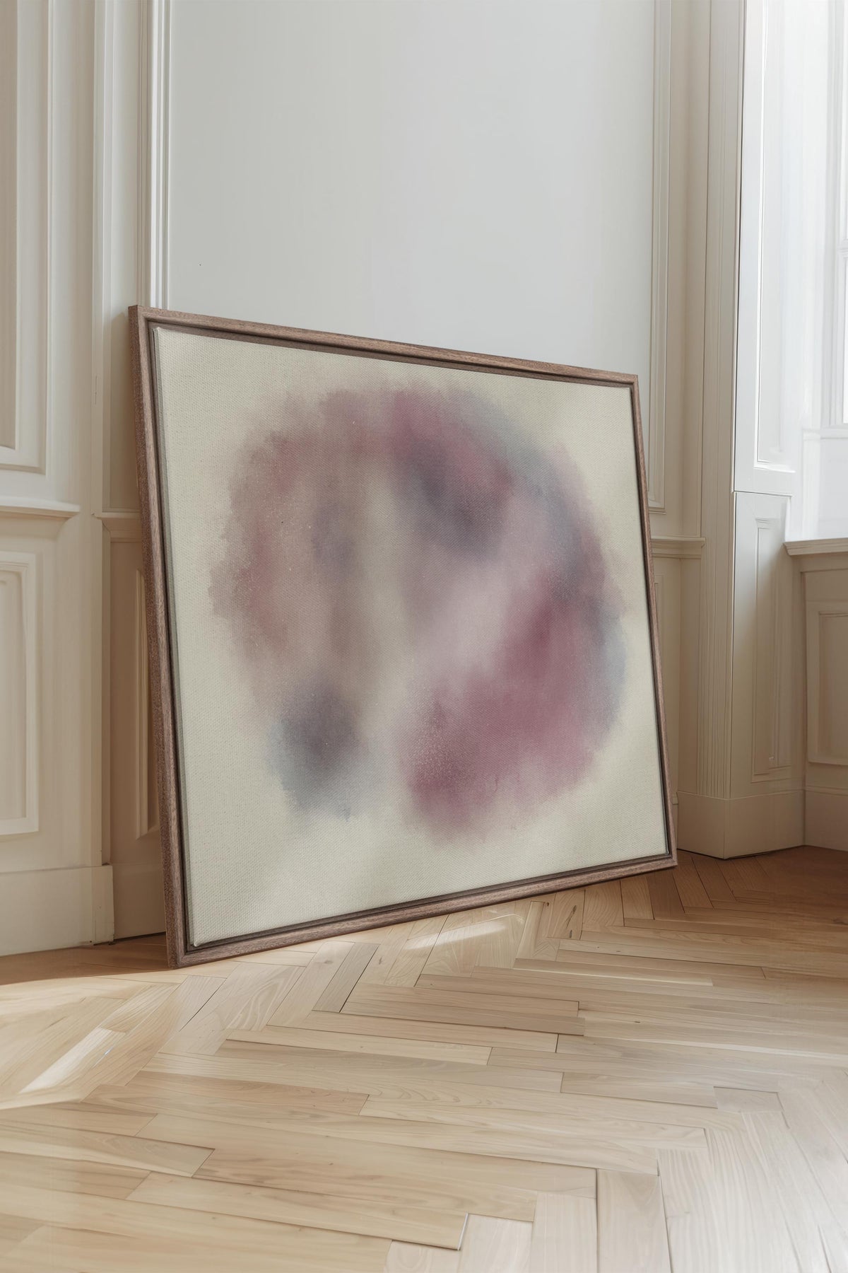 PASTEL CLOUD, Oeuvre sur toile étirée