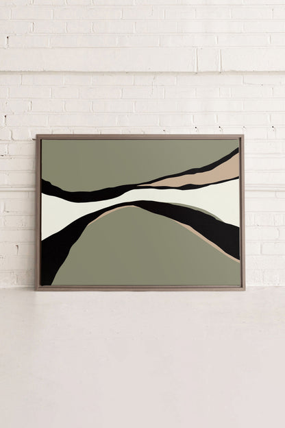 CAMO MODERNE, Oeuvre sur toile étirée