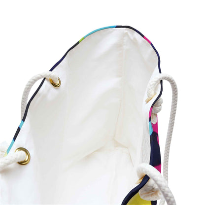 Neon Paint Splatter Weekender Bag | Colorful Travel Tote | Busy Mom Carryon