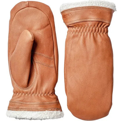Hestra Women's Sundborn Leather Insulated Mittens Size 9