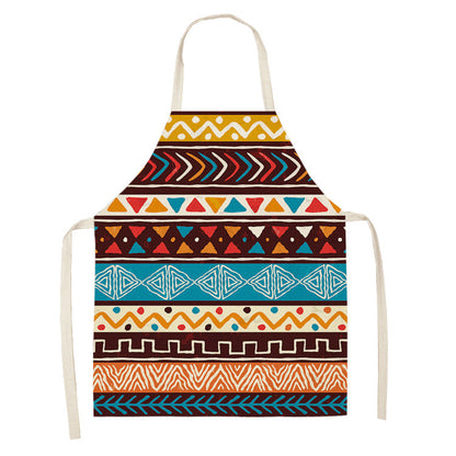 Original Art Apron Foreign Trade Geometry Series Kitchen Housework Apron