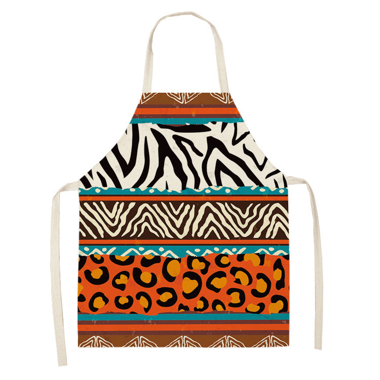 Original Art Apron Foreign Trade Geometry Series Kitchen Housework Apron