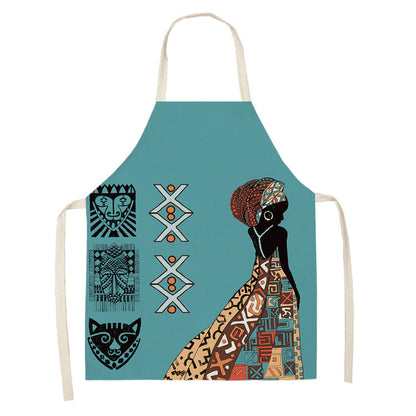 Original Art Apron Foreign Trade Geometry Series Kitchen Housework Apron