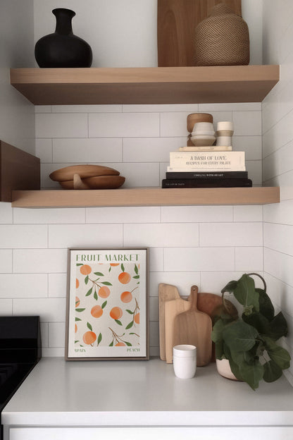PEACH, Oeuvre sur toile étirée