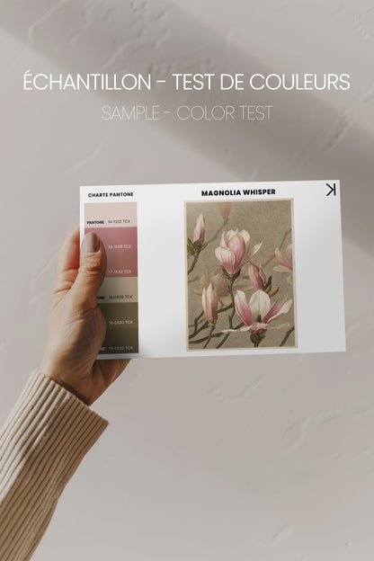 MAGNOLIA WHISPER, Oeuvre sur toile étirée