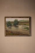 DOUCEUR DE PRINTEMPS, CADRE VINTAGE BRONZE