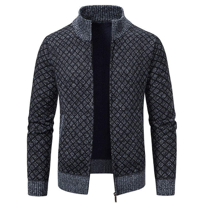 Thickened Plaid Print Jacketss