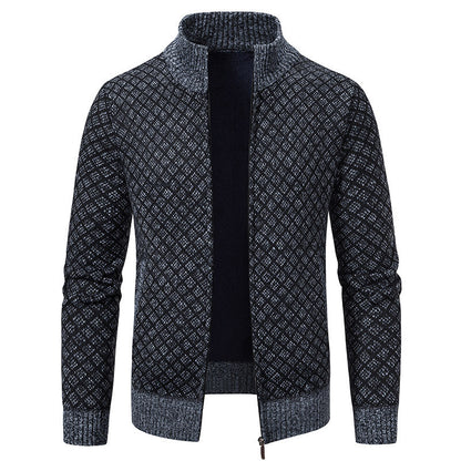 Thickened Plaid Print Jacketss