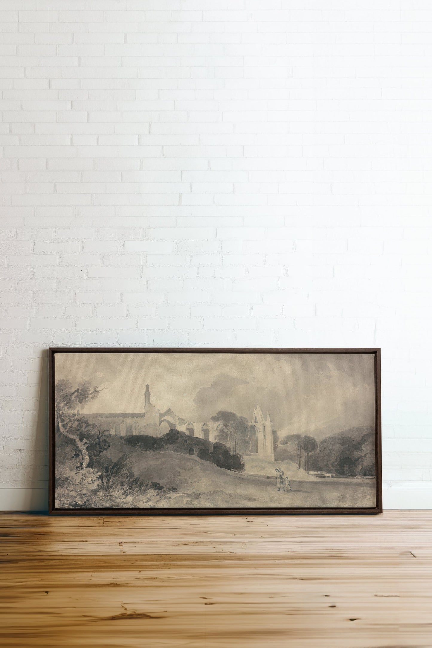 VESTIGES VOILÉS, Oeuvre sur toile étirée