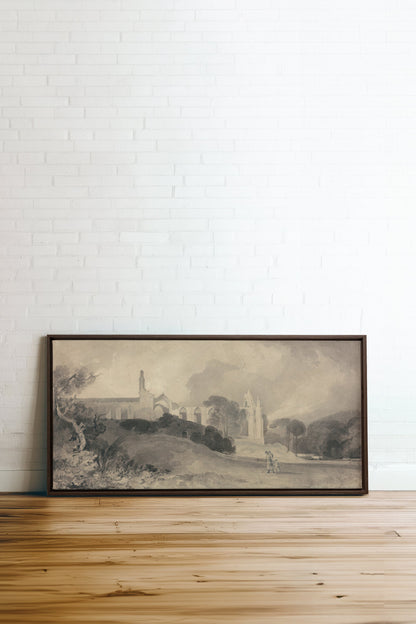 VESTIGES VOILÉS, Oeuvre sur toile étirée