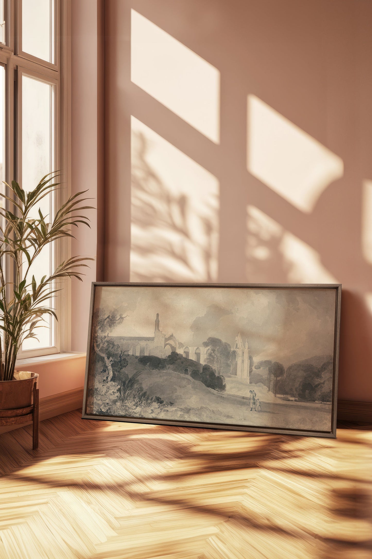 VESTIGES VOILÉS, Oeuvre sur toile étirée