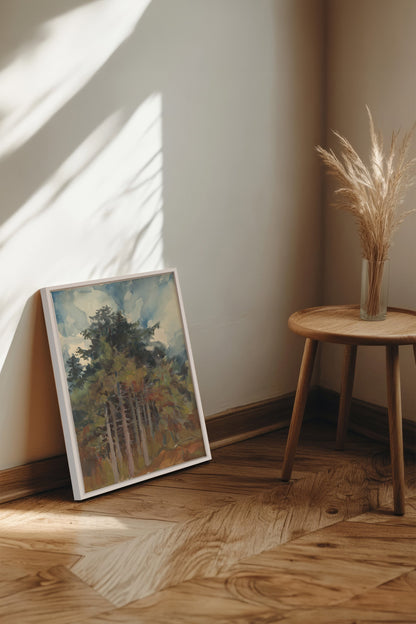 WILD GROVE, Oeuvre sur toile étirée