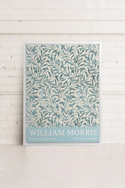 BLEU MORRIS, Oeuvre sur toile étirée