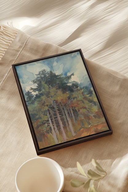 WILD GROVE, Oeuvre sur toile étirée