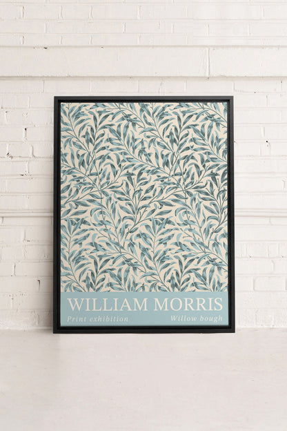 BLEU MORRIS, Oeuvre sur toile étirée