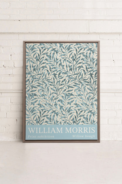 BLEU MORRIS, Oeuvre sur toile étirée