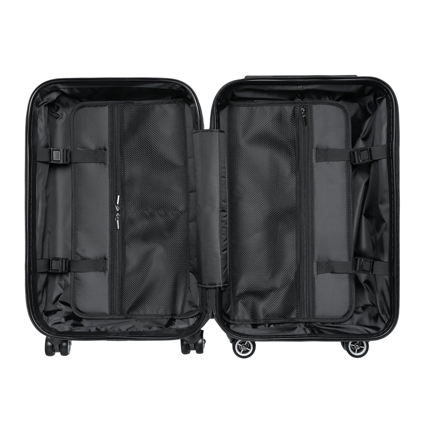 Kaleidoscope Star Carry-On Suitcase — Colorful Mandala Travel Luggage