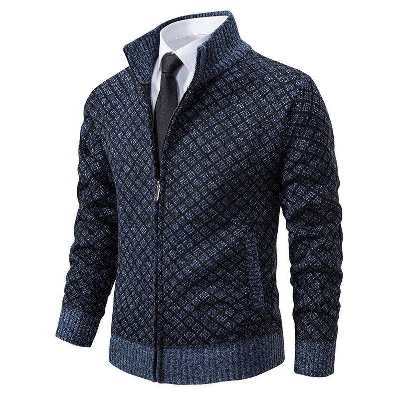 Thickened Plaid Print Jacketss
