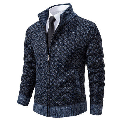 Thickened Plaid Print Jacketss
