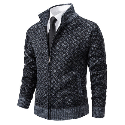 Thickened Plaid Print Jacketss