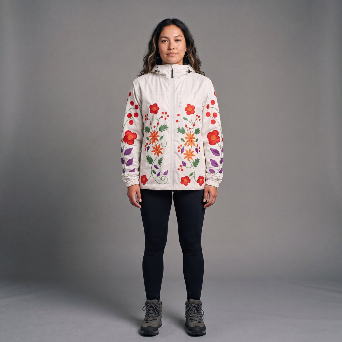 Mountain Bloom Windbreaker