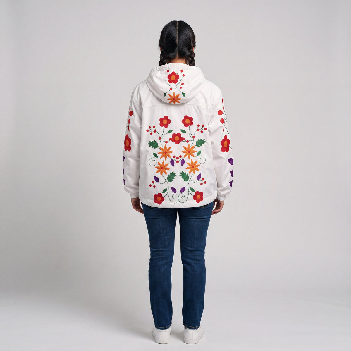 Mountain Bloom Windbreaker