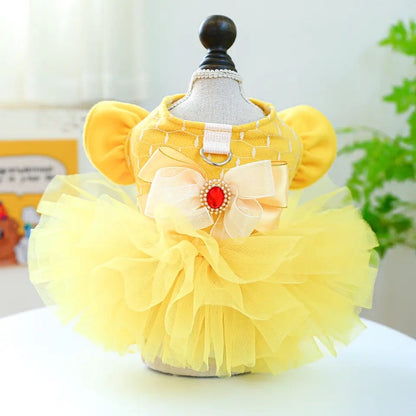 Beauty & the Dog Dress | Pet Party Dress