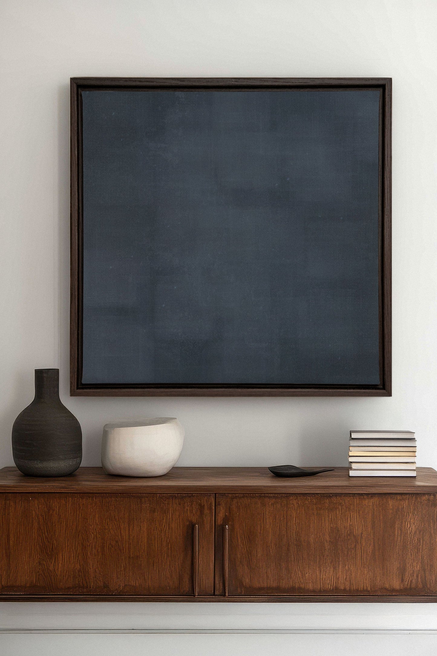 BLUE DUSK, Oeuvre sur toile étirée