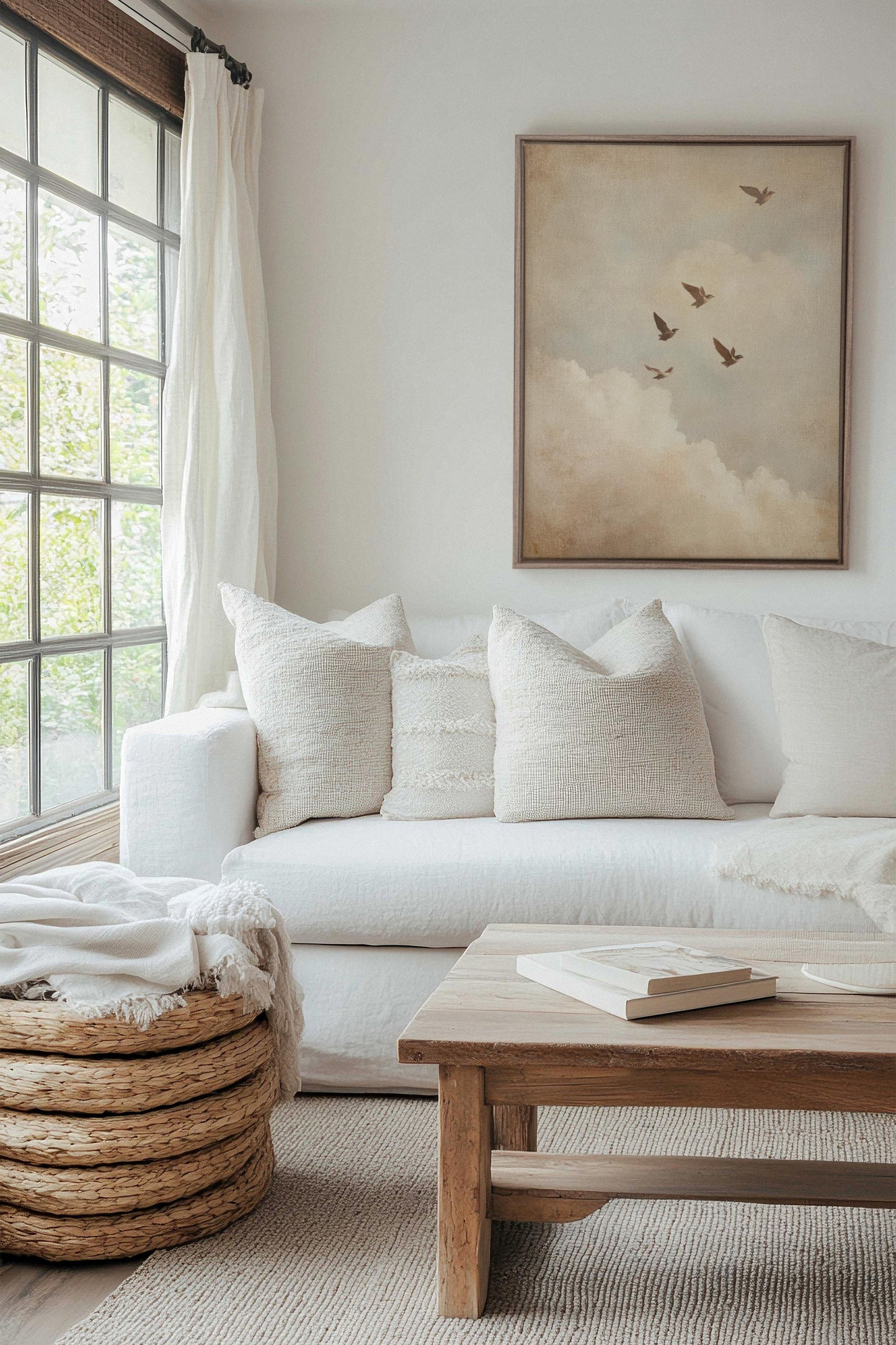 VOLÉE DE SOUVENIRS, Oeuvre sur toile étirée