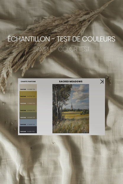 SACRED MEADOWS, Oeuvre sur toile étirée