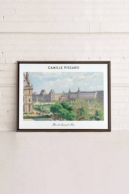 PLACE DU CARROUSEL, Oeuvre sur toile étirée