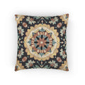 Boho Mandala Woven Pillow | Kilim Mosaic Pillow Cover
