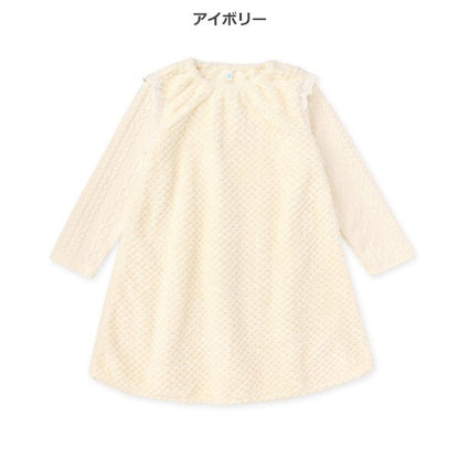 西松屋 ELFINDOLL フリースビスケット長袖ワンピース 正規品