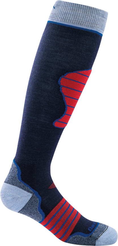 Darn Tough Juniors Over-The-Calf Padded Light Ski Socks 1874