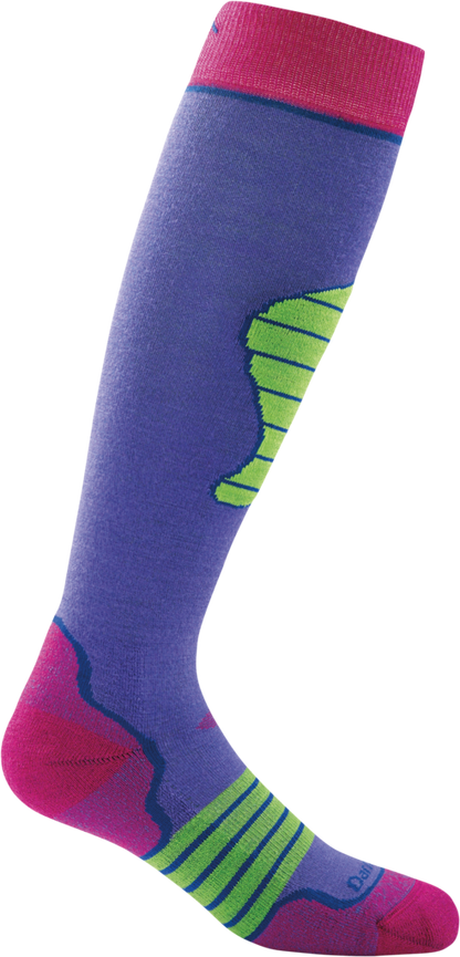 Darn Tough Juniors Over-The-Calf Padded Light Ski Socks 1874