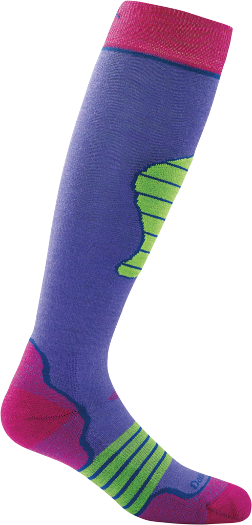 Darn Tough Juniors Over-The-Calf Padded Light Ski Socks 1874