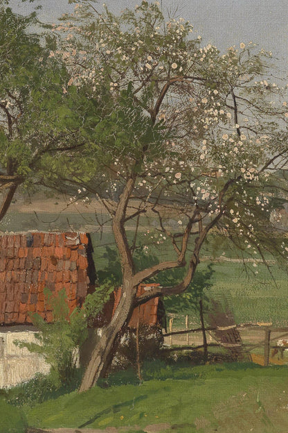 DOUCEUR PRINTANIÈRE, CADRE VINTAGE BRONZE